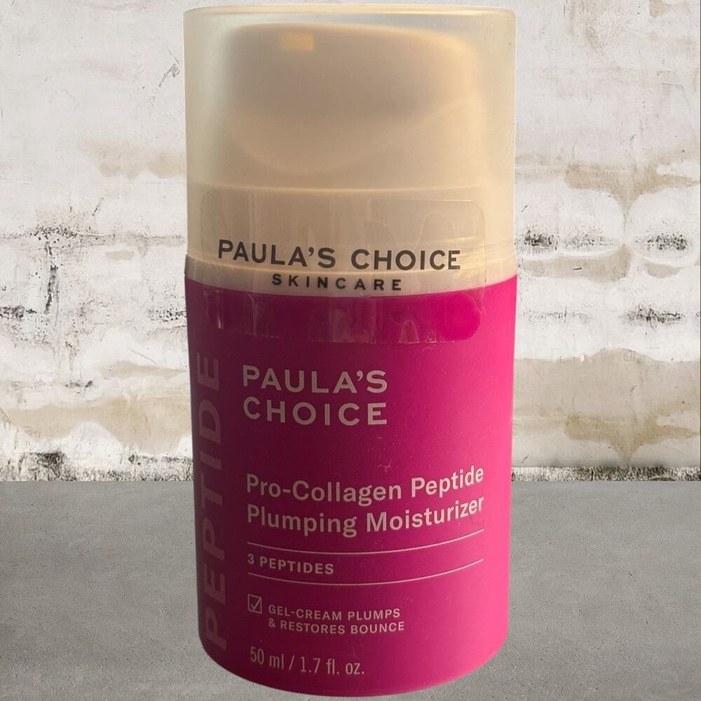 Paula's Choice Pro-Collagen Peptide Plumping Gel-Cream Moisturizer NEW